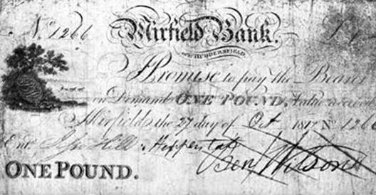 1900 pre Mirfield Bank £1 Note