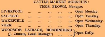 1922 L & Y Cattle Market Agencies CP.jpg