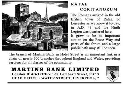 1949 Ratae Coritanorum (Leicester) mu MBA