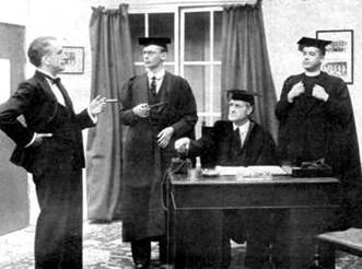 1948 Housemaster - W Brookes J K Cornall S N Rimmer and Alec R Ellis.jpg