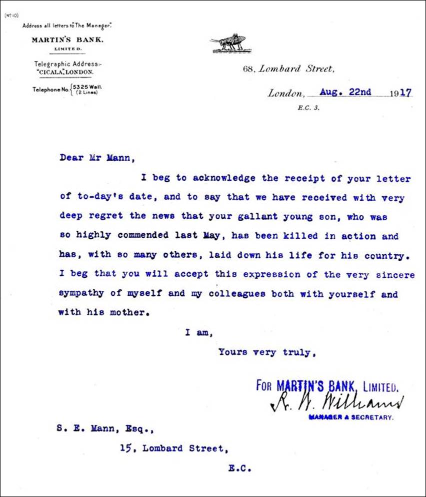 1916 Bank of Liverpool WW1 Letter BGA Ref 25.955.jpg