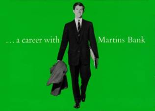 1963 A career at Martins Bank Front Cover MBA